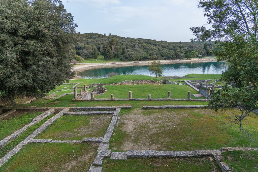 Ostaci rimske vile u Verigama gdje je nađen misteriozni čučeći kostur Foto NP Brijuni