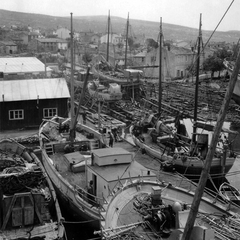 Brodogradilište drvenih brodova Punat 1947. godine