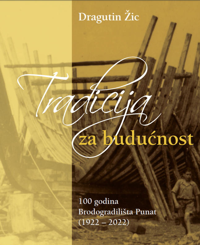 Naslovnica monografije 100 godina Brodogradilišta Punat