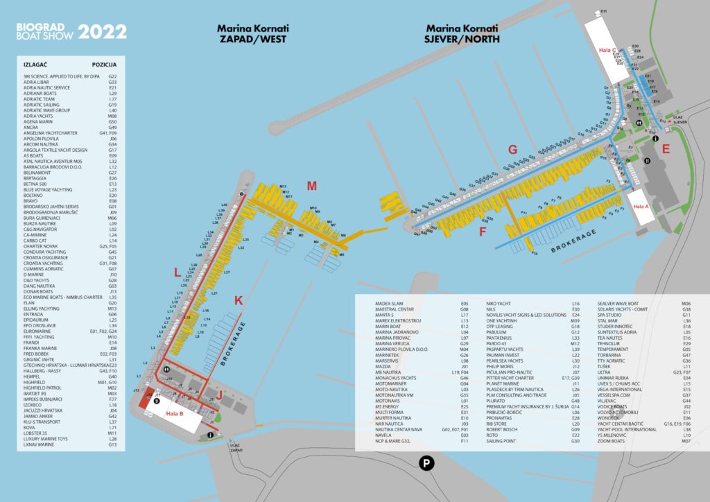 Novi plan sajma Biograd Boat Show 2022