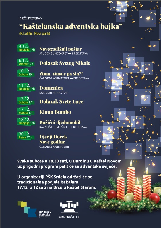 Advent 2022 Kaštela dječji program