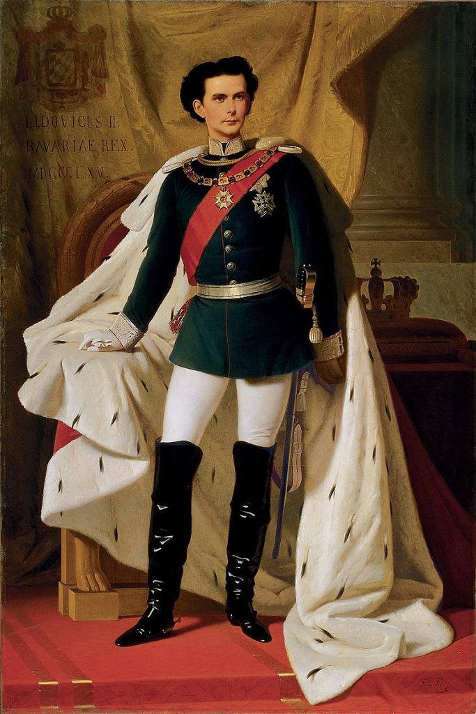 Kralj Ludwig II 1865 prije dolaska na Lokrum Slikar Ferdinand von Piloty