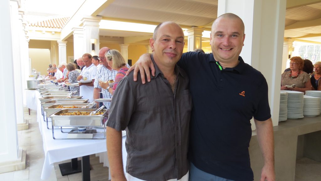 Pave Turić i Ivica Bučan na otvorenju restorana Mistral u ACI marini Cres