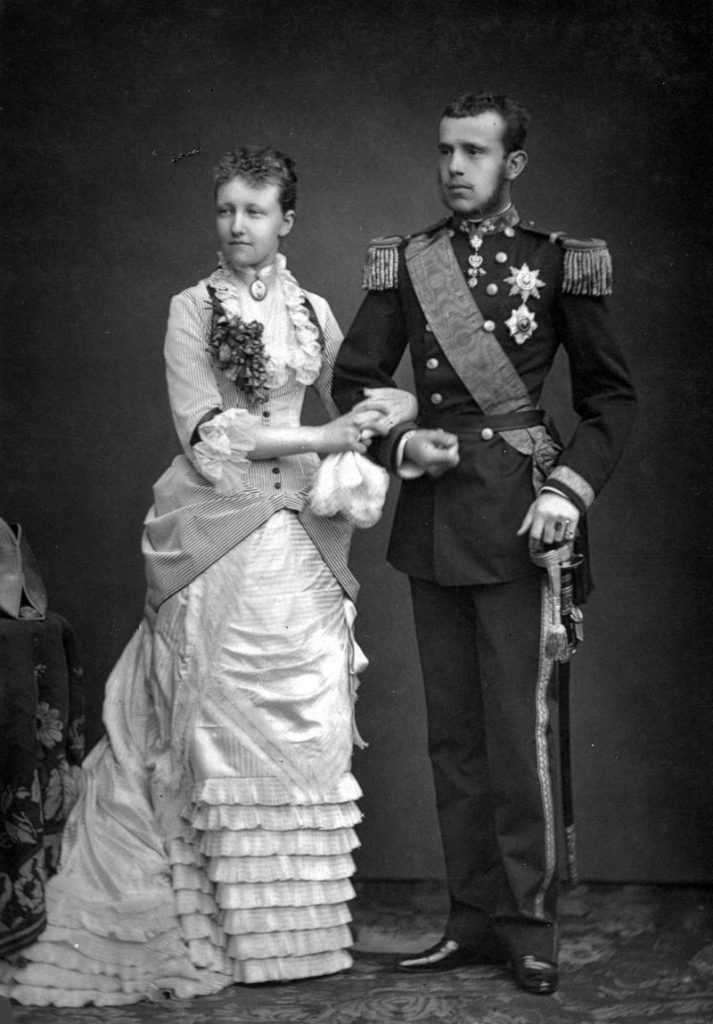 Zaručnici Stefanie i Rudolf 1880 godine prije dolaska na Lokrum