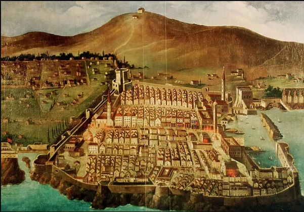 Dubrovnik prije potresa 1667 Nepoznati autor slike