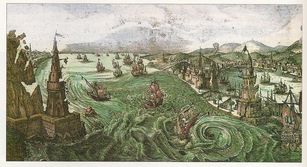 Tsunami u luci Calabrije nakon potresa 1783 Nepoznati autor Izvor: Wikimedia