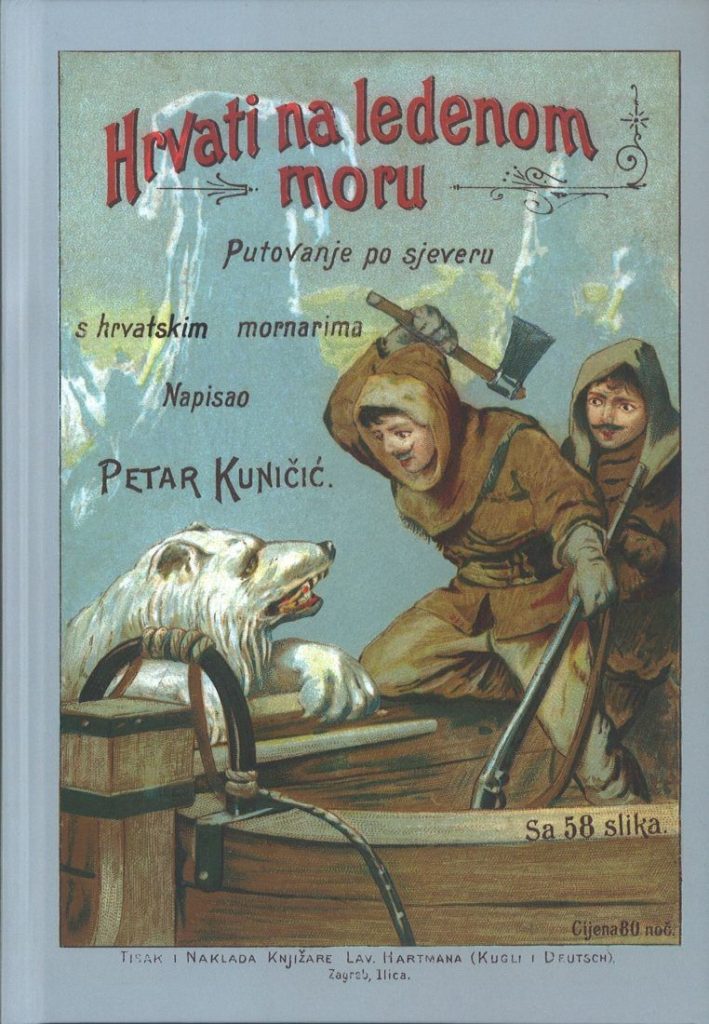 Naslovnica knjige Kuničić Hrvati na ledenom moru