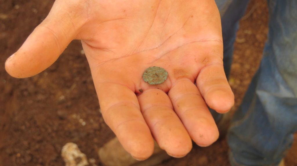 Nalaz rimskog novčića u uvali Čavlena