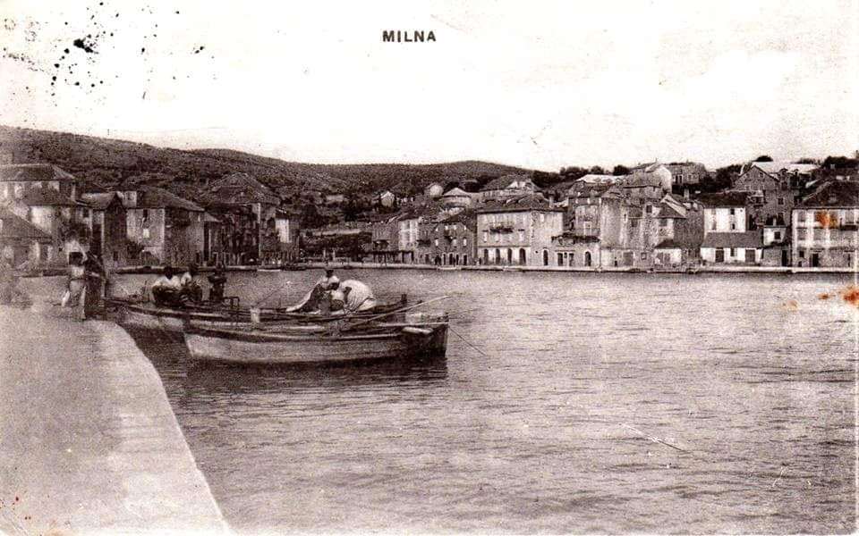 Milna početkom 20. stoljeća