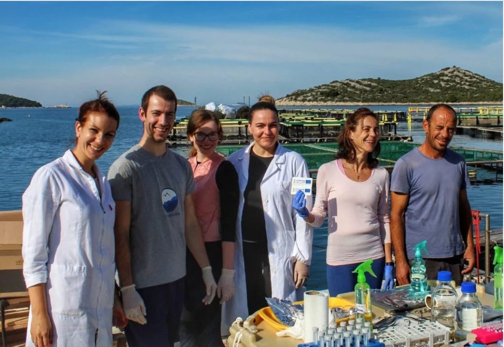 Projektni tim Instituta za oceanografiju i ribarstvo, Split / Izvor: https://galijula.izor.hr 