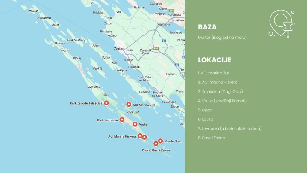 Pilot projekt postavljanja 8 ECOcube platformi na Kornatima / Izvor: Marservis